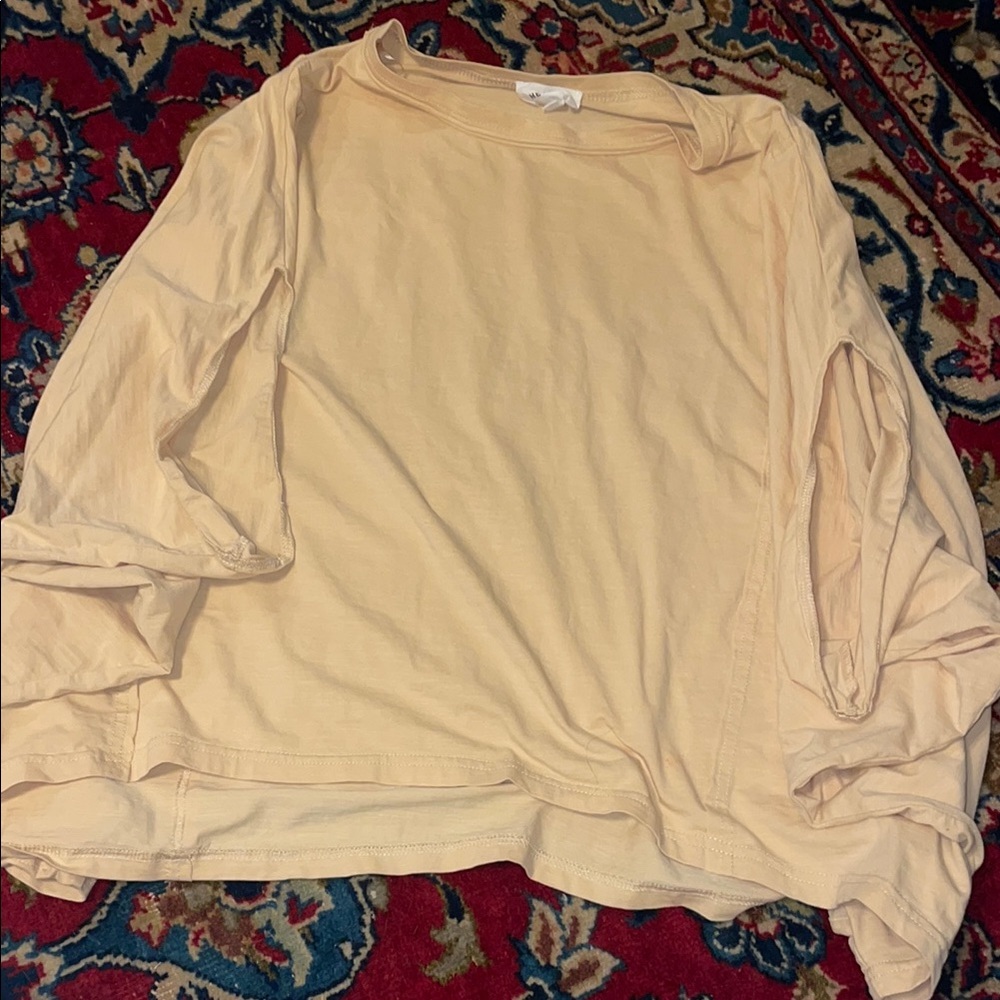 Peach Long Sleeve Top